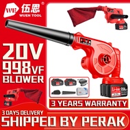 998VF Cordless Blower Hair Dryer Vacuum Cleaner Household Electric Home Living Home Improvement Dust