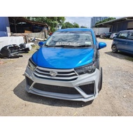Perodua bezza 2016 2017 2018 2019 Gt front bumper bodykit body kit drl led