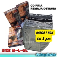 POPULER CD Celana Dalam Pria Remaja CD Laki Laki Cowok Remaja (Box