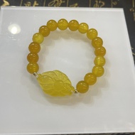 LUCKY CHARM 999 nine tailed fox jade stone over all good luck charm bracelet