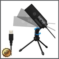 Mishad Shop - Fifine K669B - USB Condenser Microphone with Volume Control GU-5117-979