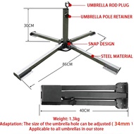 【Local shipment】2.1-2.4M Adjustable Umbrella Uv Protection Canopy Payung Meniaga 5.0 Patio Umbrella 