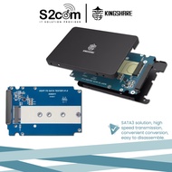 Kingshare M.2 NGFF SSD to 2.5 inch SATA3 Aluminium Casing 7mm