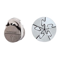 HANAYAMA Escape Puzzle - CAST PADLOCK (Difficulty Level 5)