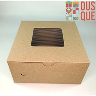 KRAFT BOX / BROWN BOX / KRAFT BOX 18 x 18 x 8 / BOX 18x18x8 CM (10 PCS)