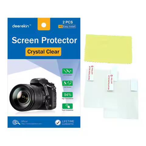 2x Deerekin LCD Screen Protector Protective Film for Leica D-LUX 7 6 5 3 D-LUX6 D-LUX5 D-LUX3 Digita