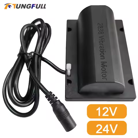 2838 Vibration Motor DC 12V/24V 4300RPM Suitable For Massage Table Chair Motor Reminder Feeding Vibr