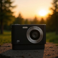 CCD Student Camera Digital 4K Anti-Shaking Beauty Smart Zoom HD Sports Mini 4K HD Camera