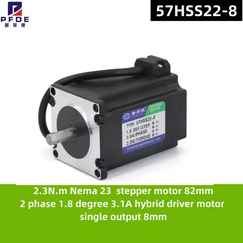 Nema 23 Step Motor 2.3N.m 57HSS22-8 stepper motor 82mm 2 phase 1.8 degree 3.1A hybrid driver motor s