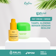 Reglow Skincare Dr Shindy Cream Muka Glowing 1 Paket Serum Jerawat Dan Bruntusan