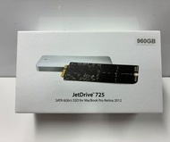 Transcend 960GB, SATA SSD for Mac, JetDrive 725, rMBP 15" M12-E13