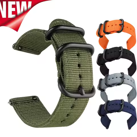 Band For NORTH EDGE ALPS APACHE 3 50MM EVOQUE 2 Strap Smart Watch Nylon Wristband Bracelet Men's Bel