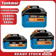 Tankmor 21V 588VF/1288VF/1688VF lithium battery Power Tools Battery Charger Large capacity Cordless 