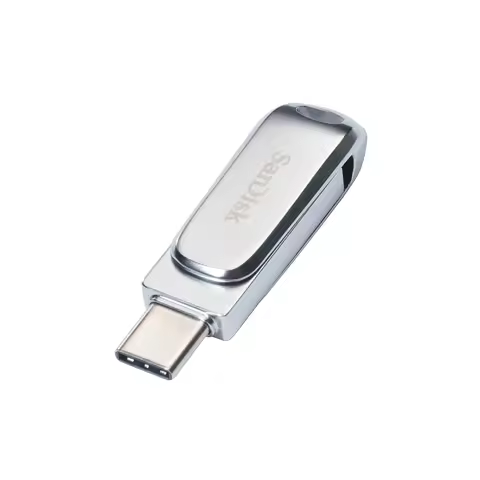 SanDisk SDDDC4 Ultra Dual Drive Luxe USB 3.2 Flash Drive 64GB Type C 128GB 256GB 512GB Metal Type A 
