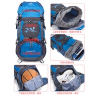Lightweight Outdoor Hiking Backpack Camping Hiking Bag Sports Leisure Multi-warehouse Backpack Rain 