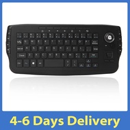 【Worth-Buy】 E30 2.4ghz Wireless Keyboard With Trackball Mouse Scroll Wheel Remote Control Keyboard For Tv Box Smart Tv Pc Notebook
