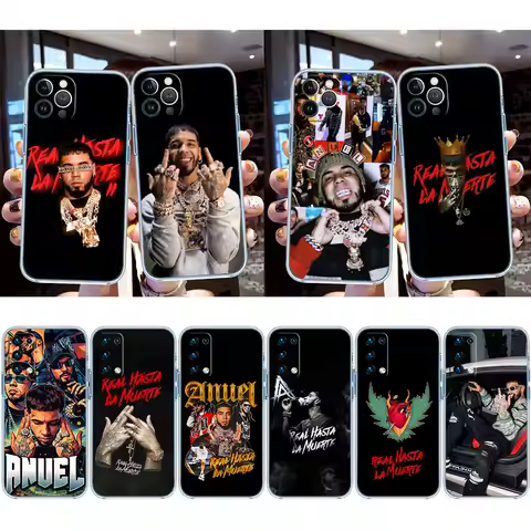 FX4 Anuel AA Transparent Phone Case for LG K22 K30 K40 K40S K41 K42 K50 K50S K51 K51S K52 K61 K62 K7