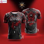 society tshirt- owl 8