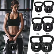 Sport Kettlebell Gym Training Plactic Coating Kettlebell / Dumbbell / Kettlebell 2kg 4kg 6kg 8kg 10k