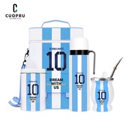 ของขวัญที่ดีที่สุดชุดถ้วยคู่ Yerba สไตล์อาร์เจนตินากัปตัน No.10