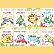 Book - My first coloring book - 3-9 year olds - Awaken creativity, explore passion