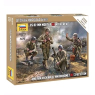 US 81mm Mortar with Crew 1/72 Zvezda 6287