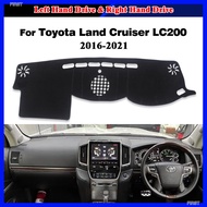 Dashboard Cover Pad for Toyota Land Cruiser LC200 2016 2017 2018 2019 2020 2021 Dash Mat Dashmat Acc