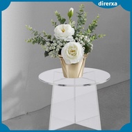[Direrxa] Plant Stand Acrylic Flower Pot Holder Stand for Bathroom Office Balcony