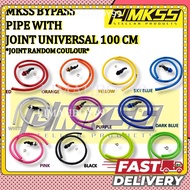 MKSS HONDA YAMAHA BYPASS Bypass Joint ( Free Hose) Universal Y16 Y15 FZ150 LC135 Y125 SRL115 EX5 W12