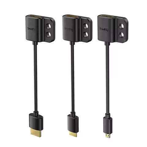 SmallRig Ultra Slim 4K HDMI-compatible A /C /D to A BMPCC 4K e 6K/per Sony A7SIII Panasonic Adapter 