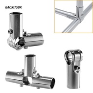 GAOXI75BK 1Pc Pipe Joint Round Durable Furniture Hardware Rod Support