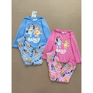 Blu*y PJ Set Kids | Size 1-7y | Peach purple blue pink | Children's pajamas | Babyharper K13 K30
