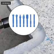 CHiWANji 7Pcs Diamond Drill Bit Set Dry Diamond Drill Bit for DIY Construction Drill