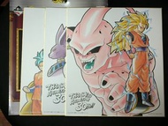 全新 龍珠 Dragon ball 動畫30週年紀念 一番 E賞 大色紙 (3張) 孫悟空 比達 布歐 斯路 黑悟空