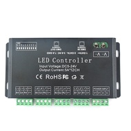 DMX Constant Voltage Decoder12Channel 12CH DMX Control multiple channels DMX Controller DMX Decoder 