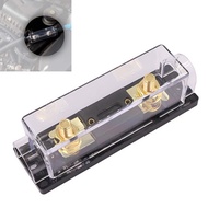 Car Audio Amplifier Power Amplifier 0/2/4 Gauge Fuse Holder 60A/80A/100A/150A/200A/250A/300A