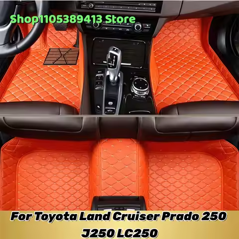 Car Mat Interior Accessories Custom Car Floor Mats For Toyota Land Cruiser Prado 250 J250 LC250 2025