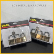 [COLEX] TITANIUM COATED STEEL PADLOCK TK403 (40mm) & TK503 (50mm)