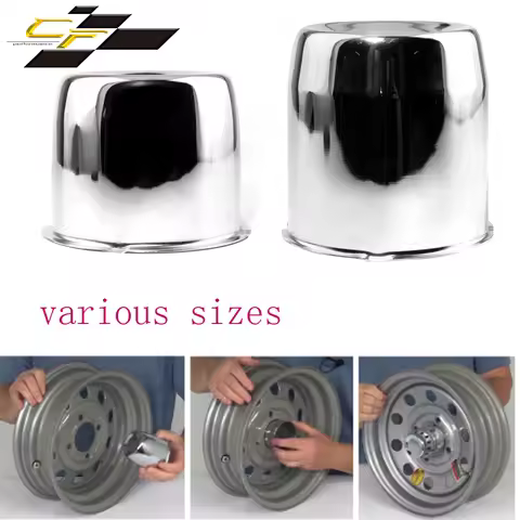 4pc Push Through Center Cap For 4.25in 5.15in 4.4in 3.19in 3.31in 3.74in 4.88in 2.64in 2.91in Traile