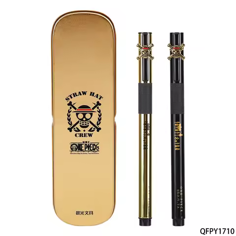 M&G Ink Pen QFPY1710 One Piece Metal Fountain Pen EF Nib Black Pen Gold Pen Signing Pen School Suppl