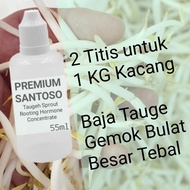 Santoso Tauge Fertiliser Rooting Hormone - Taugeh Concentrate Rooting Agent Food Grade 55ml Solution