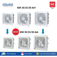 *Updated Model* KDK Automatic Shutter Louver Type Wall Mounted Ventilating Fan 20 / 25 / 30 ALH *ALA*