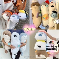 [READY] Sea Lion Seal Sushi Plush Pillow Bolster Mermaid Dugong Viral BEAUTY