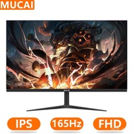 MUCAI 24 Inch Monitor 165Hz IPS LCD Display 144Hz Desktop Gaming Gamer Computer Screen Flat Panel Not Curved HDMI-compat