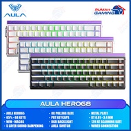 AULA - HERO68 HE 65% - SOCD - Wired - Magnetic Switch - Rapid Trigger - Mechanical Keyboard