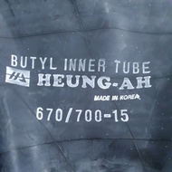 670 / 700 ~15 TR13 inner Tube Lorry tube Heung ah (made in korea)