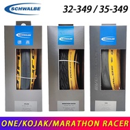 Schwalbe Marathon Racer ONE KOJAK 35-349 16 inch 16x1 1 / 3 Ultra Light Yellow Side Tire 32-349 For 