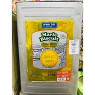 (Biskut Tin)3.5Kg** Hwa Tai Marie Biscuit /  Biskut Marie Besar *Tin free*