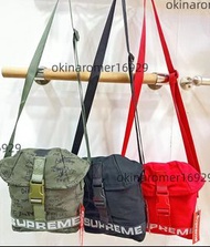 Supreme 新款單肩包胸包腰包手機包數碼包護照包旅行包