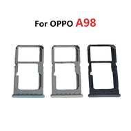 For OPPO A98 CPH2529 Sim Card Tray Slot Reader SD Holder Adpater